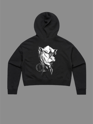 Women’s Crop Bull hoodie